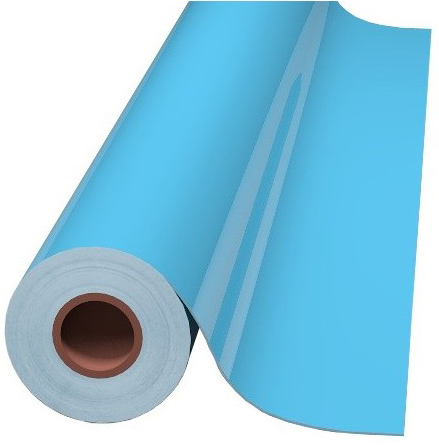 15IN STEEL BLUE 8300 TRANSPARENT CAL - Oracal 8300 Transparent Calendered PVC Film